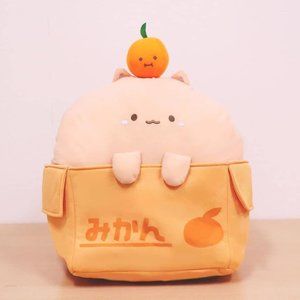 Toreba Exclusive - Orange Neko Cat Plushie